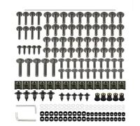 Compatible With Victory For Gunner For Judge Fairing Screws Set Bolts Kit Motorcycle Accessories Motorcycle Fairing Bolts Motorcycle Body Screws(Grey)