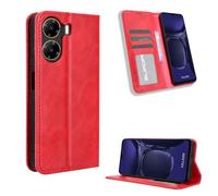 Compatible with Villaon V50s V654L Case Cover,PU Leather Flip Phone Protective Cover Compatible with Philips Essence 12 S6210T Case Red
