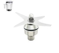 Compatible with vitamix 64 oz Blade Replacement 105733, Fits Model Asc-ent Series A3500 A2300 A2500 A3300 Blender, 105733-1 Replacement Parts Blade Compatible with vitamix 64oz Low Profile Container