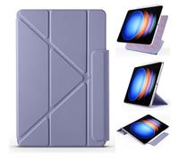 Compatible with Vivo Pad 2 12.1" (2023) Slim Powerful Magnetic Case, 4 Standing Angles Shockproof Cover with Auto Wake/Sleep,Supports Pencil,Purple