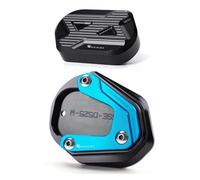 Compatible With Voge 900 525 DSX DSX525 DSX900 525DSX 900DSX 2023 2024 Motorcycle Accessories Kickstand Foot Auxiliary Side Stand Enlarger(2 pcs-Sky blue Black)