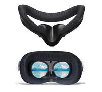Compatible with VR Oculus Quest 2 Accessories, Breathable Foam Face Pad Protective for Meta Quest 2,Comfortable Face Cover Cushion VR Face Bracket Replacement