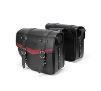 Compatible with Vstar for Shadow 1pcs Motorcycle Side Bag Saddlebag PU Waterproof Saddle Travel Storage Pack Motorcycles Parts Motorbike Panniers