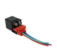 Compatible With VT1100C2 1995 For VFR800 1998-2009 For VT1300 2010 For VTR1000F For SUPER For HAWK 1999-2005 Replacement Solenoid Relay Motorcycle Starter Relay(Relay and plug)