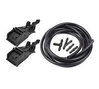 Compatible with VW Bora 1J2 98-205 Variant 1J6 99-05 for Golf Ⅳ 1J1 97-05 Front Windshield Washer Wiper Spray Water Nozzle Hose Pipe 6RD955985 Washer Nozzles(Nozzle and 2m Hose)