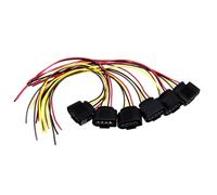 Compatible With VW For EuroVan 2002 2003 For GTI 2007 2008 2009 For Touareg 2004 2005 2006 2007 Connector Electrical Plug 480973724(color1/6pc)