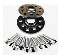 Compatible With VW For Golf For Bora For Polo 2pcs 10mm 15mm Hubcentric Wheel Spacer PCD 5x100 5x112 CB57.1 Wheel Spacer Kit(15mm)