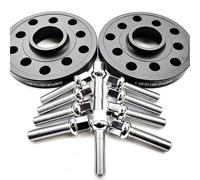Compatible With Vw For Golf For Jetta 1999-2015 2pcs 25mm Thick PCD 5x100 5X112 CB57.1 Wheel Spacers 10pcs 14x1.5 Widen Wheel Bolts Ball Shape Wheel Spacers