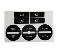 Compatible with VW for Golf Mk5 2004-2008 AC Window Climate Worn Buttons Repair Sticker AC Control Button Decals Stickers Auto Accessories