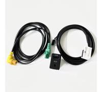 Compatible With VW For Golf MK6 MK7 For Tiguan For Passat B7 3CD035249 Car USB AUX Socket Adapter Mp3 Music USB Socket Connector