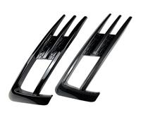 Compatible With Vw For Golf MK7 2014 2015 2016 2017 Front Bumper Fog Light Grilles Fog Lamp Eyebrow Cover Trim Carbon Fiber Pattern Fog Lamp Grill