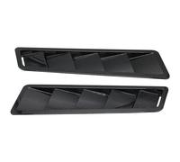 Compatible With Vw For Jetta For Golf 2Pcs Universal Front Bonnet Vents Hood Air Intake Turbine Engine Cover Turbo Bonnet Exterior Decor Car Bonnet Vent