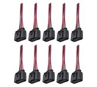Compatible With VW For Jetta For Golf For Passat 10 Pcs 4 Pin Ignition Coil Connector Harness Waterproof Electrical Assembly 1J0973724 Spare Parts