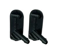 Compatible With VW For Santana 32B 1981-1988 For Passat B2 B3 B4 1986-1997 2Pcs Front Windshield Wiper Washer Fluid Nozzle Windscreen Washer Jet