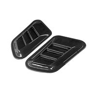 Compatible With Vw For Scirocco 2009 2010 2011 2012 2013 2014 2015 2016 2Pcs Car Bonnet Hood Outlet Vent Air Vents Scoop Sticker Trim Cover Car Bonnet Vent