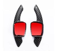 Compatible With VW For Sharan For Atlas 2018 2019 2020 1 Pair Carbon Fiber Print Car Steering Wheel Shifter Paddle Extension Sticker(For Type B forging)