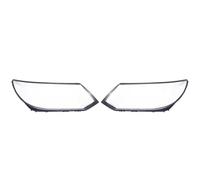 Compatible With VW For Tiguan 2013 2014 2015 2016 2017 Front Left Right Headlight Lens Cover Transparent Lampshade Headlamp Shell Headlamp Clear Lens(Pair)