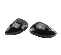Compatible With VW For Tiguan AD BW MK2 2016-2021 Side Rear View Mirror Cover Caps Bright Black Mirror Case Car Accessories Side Mirror Housing