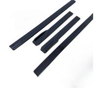 Compatible With VW Golf 8 MK8 GTI GTD Rline 2020-2023 MAX Style Car Bumper Lip Side Skirt Splitter Diffuser Body Kit Gloss Black(Carbon Look)