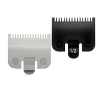 Compatible with Wahl 1/2 Clipper Guard,Clipper Guard Replacement Fit for Most Wahl Clippers,Replacement Guide Comb 1.5mm #3137-101,#1/16'',Black+White.