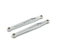 Compatible With Wltoys 124006 12423 12427 12428 12429 1/12 RC Car Metal Rear Link Tie Rod Upgrade Parts Accessories RC Car Linkage(Silver)