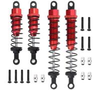 Compatible With WLtoys 12428 12423 1/12 RC Car Crawler Upgrad Part Accessories Metal Oil Filled Front&Rear Shock Absorber Rc Shock Absorber