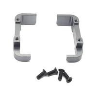 Compatible With WLtoys 144001 1/14 Rc Car Upgrade Modification Accessories Parts Battery Baffle Mount Base Set RC Spare Part(Grey)