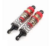 Compatible With Wltoys 144001 1316 1/14 RC Cars Parts 2 Pcs Metal Front&Rear Shock Absorber Damper Replacement Accessory RC Car Shocks Absorber