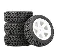 Compatible With WLtoys 144010 144001 124017 1/10 1/14 RC Off-Road Car Upgrade Parts Accessories Widening Wheels 75mm Large Tires RC Car Accessories(White)