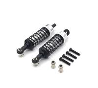 Compatible With WLtoys A949 A959 A969 A979 K929 1/18 RC Car Upgrade Parts Metal External For Spring Hydraulic Shock Absorber Rc Shock Absorber(Silver)
