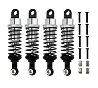 Compatible With Wltoys A959 184011 A949 A969 A979 K929 1/18 RC Car Upgrades Parts Accessories Metal Oil Shock Absorber Damper Rc Shock Absorber(Silver)