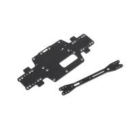Compatible With Wltoys K969 K979 K989 K999 P929 P939 1/28 RC Car Upgrade Parts Carbon Fiber Pattern For Chassis Bottom Low Body Shell RC Car Accessories