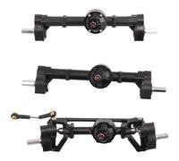 Compatible With WPL B16 B36 6X6 6WD 1/16 RC Car Upgrade Parts Accessories 3Pcs Metal Front Middle Rear Portal Axle Set RC Front Rear Axle