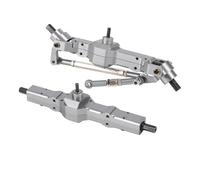 Compatible With WPL C14 C24 C34 C44 B14 B24 1/16 RC Truck Car Upgrade Parts Accessories Metal Front Rear Bridge Axle RC Front Rear Axle