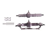 Compatible With WPL C14 C24 C34 C44 B14 B24 1/16 RC Truck Car Upgrade Parts Replacement Accessories Metal Front Rear Bridge Axle RC Axle Front Rear