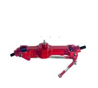 Compatible With WPL C14 C24 For Feiyu For JJRC 1/16 Remote Control Car Metal Upgrade Modified Parts Front Axle Assembly RC Front Rear Axle(Red)