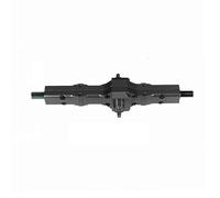 Compatible With WPL For Henglong 1/16 Remote Control Car Six Drive Army Kakas Semi-cartoon With Upgraded Metal Bridge Assembly RC Front Rear Axle(Black)