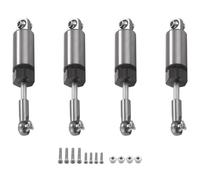 Compatible With WPL For Henglong C14 C24 1/16 RC Car Upgrade Modified Replacement Accessories Parts 4Pcs Practical Alloy Shock Absorber RC Spring Damper