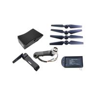 Compatible With X12 X12P / Drone Quadcopter Accessories Propellers Landing Arm Motor Charger Cable Fuselage Shell Universal(4 black landing skid)