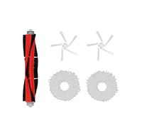 Compatible With XiaoMi Dreame W10 W10 Pro Robot Vacuum Cleaner Accessories Main Side Brush Washable HEPA Filter Mop Cloth Spare Parts (Color : 5PCS-02)