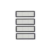 Compatible With XiaoMi Dreame W10 W10 Pro Robot Vacuum Cleaner Accessories Main Side Brush Washable HEPA Filter Mop Cloth Spare Parts (Color : 4PCS-03)