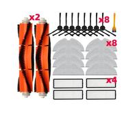Compatible With Xiaomi Mijia 1C 1T Mi Robot Vacuum Mop Dreame F9 Hepa Filter Main Side Brush Mop ClothRobotic Vacuum Cleaner Accessories(23PCS-01)