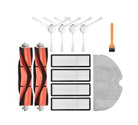 Compatible With Xiaomi Mijia 1C 1T Mi Robot Vacuum Mop Dreame F9 Robotic Vacuum Cleaner Hepa Filter Main Side Brush Mop Cloth Accessories (Color : Set 3)