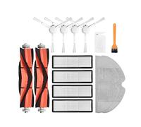 Compatible With Xiaomi Mijia 1C / 1T STYTJ01ZHM Robot Vacuum Cleaner Replacement Spare Parts Mop Rag Cloth Main Roller Brush Hepa Filter (Color : Set 17)