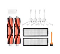Compatible With Xiaomi Mijia 1C / 1T STYTJ01ZHM Robot Vacuum Cleaner Replacement Spare Parts Mop Rag Cloth Main Roller Brush Hepa Filter (Color : Set 2)