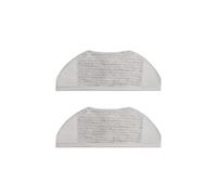 Compatible With Xiaomi Mijia G1 MJSTG1 Robot Vacuum Essential Main Rolling Brush Side Brush Hepa Filter Mop Cloth Water Tank Dust Box Parts (Color : Mop Rag 2PC)