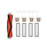 Compatible With XIAOMI Mijia Omni 1S B101CN B116 X10+ Accesories Dreame L10s Ultra / S10 Pro Main Side Brush Hepa Filter Mop Dust Bag Parts (Color : 15PCS)