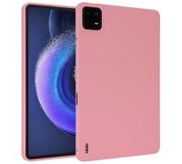 Compatible with Xiaomi Pad 6 /Pad 6 Pro 11inch Case 2023 Case, Flexible TPU Protective Cover Thin Slim Lightweight Shockproof Rugged Back Corner Protection ZY (PINK)