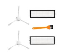 Compatible With Xiaomi Robot Vacuum X20+/X10+ /X20 Plus/X10 Plus Parts Mop Cloth Dust Bag Roller Side Brush Hepa Filter Part Accessories(5PCS Set)