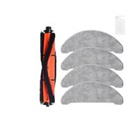 Compatible With Xiaomi Roidmi EVE Plus Robotic Vacuum Cleaner Mop Cloth Hepa Filter Main Brush Side Brush Dust Bag Spare Parts Replacement(Set19)